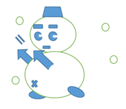 Snowman and together sticker #2554591