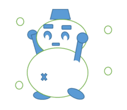 Snowman and together sticker #2554593