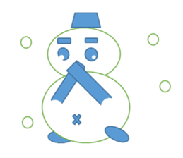 Snowman and together sticker #2554595