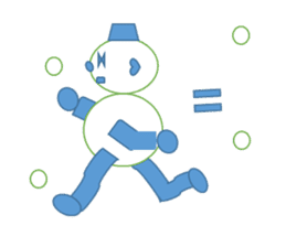 Snowman and together sticker #2554601
