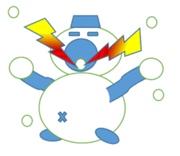 Snowman and together sticker #2554610
