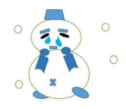 Snowman and together sticker #2554611