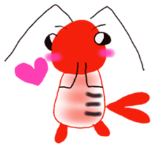Deiri Sticker [Shrimp] sticker #2554841