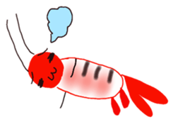 Deiri Sticker [Shrimp] sticker #2554844