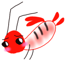 Deiri Sticker [Shrimp] sticker #2554846