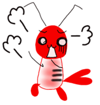 Deiri Sticker [Shrimp] sticker #2554864
