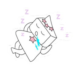 Big head girl sticker #2554915