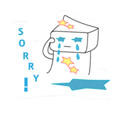 Big head girl sticker #2554938