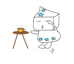 Big head girl sticker #2554941