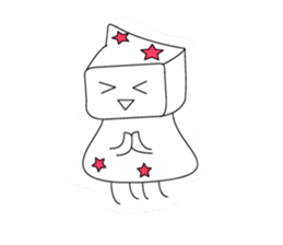 Big head girl sticker #2554942