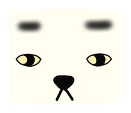 a mottled cat sticker #2555086