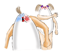 Eggman&woman part3 sticker #2555248