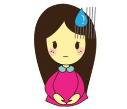 Lilly & Hug Me sticker #2555487