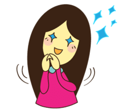 Lilly & Hug Me sticker #2555495