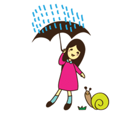 Lilly & Hug Me sticker #2555500