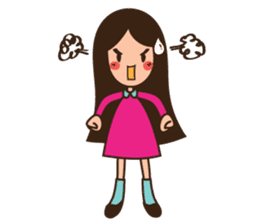 Lilly & Hug Me sticker #2555508