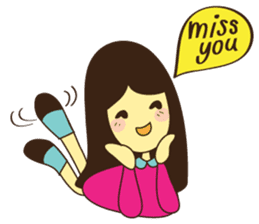 Lilly & Hug Me sticker #2555511