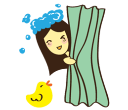 Lilly & Hug Me sticker #2555513