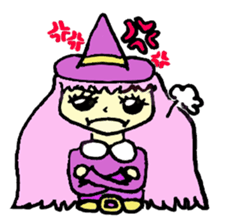 Witch Surrey and friends sticker #2555689