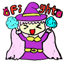 Witch Surrey and friends sticker #2555690