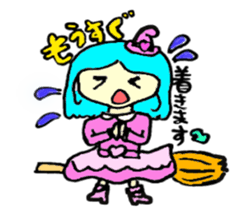 Witch Surrey and friends sticker #2555699