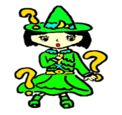 Witch Surrey and friends sticker #2555700