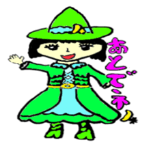 Witch Surrey and friends sticker #2555701