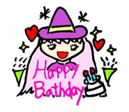 Witch Surrey and friends sticker #2555714