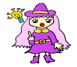 Witch Surrey and friends sticker #2555721