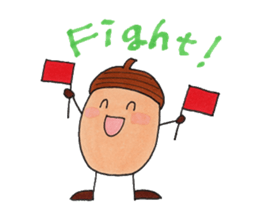 Aicorn & green caterpillar sticker #2556014