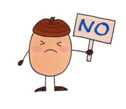 Aicorn & green caterpillar sticker #2556019