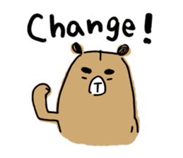 Beloved wife bear sticker #2556170