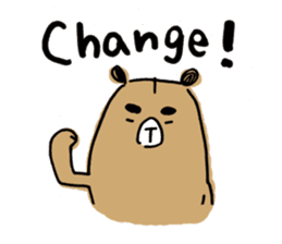 Beloved wife bear sticker #2556170