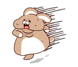 Meat-loving!!diet rabbit sticker #2556530