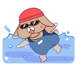 Meat-loving!!diet rabbit sticker #2556534