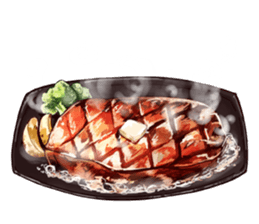 Meat-loving!!diet rabbit sticker #2556561