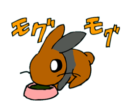 Family of rabbits sticker #2556572