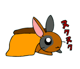 Family of rabbits sticker #2556581