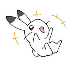 Family of rabbits sticker #2556599