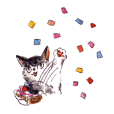 MAKITA meow cats sticker #2556797