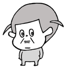 Bunches girl sticker sticker #2558885