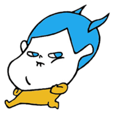 Bunches girl sticker sticker #2558886