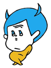 Bunches girl sticker sticker #2558889