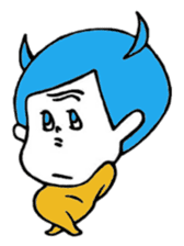 Bunches girl sticker sticker #2558889