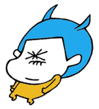 Bunches girl sticker sticker #2558890