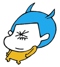 Bunches girl sticker sticker #2558890