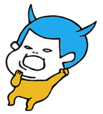 Bunches girl sticker sticker #2558891