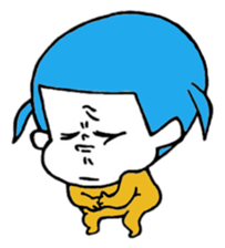 Bunches girl sticker sticker #2558892