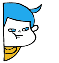 Bunches girl sticker sticker #2558894