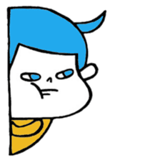 Bunches girl sticker sticker #2558894